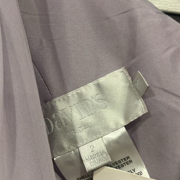 David’s Bridal Light Purple (Iris) Dress - Picture 9 of 9
